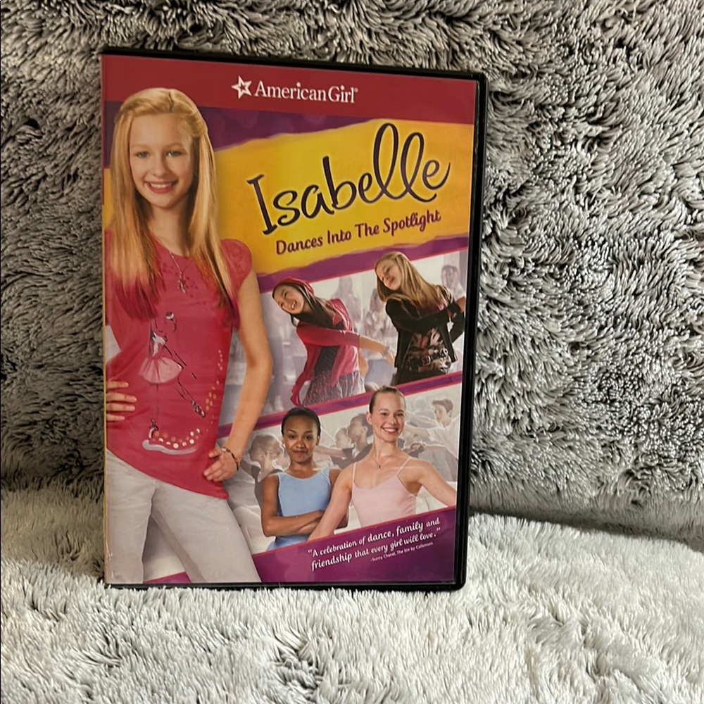 American Girl Isabelle Pink and White Dance DVD